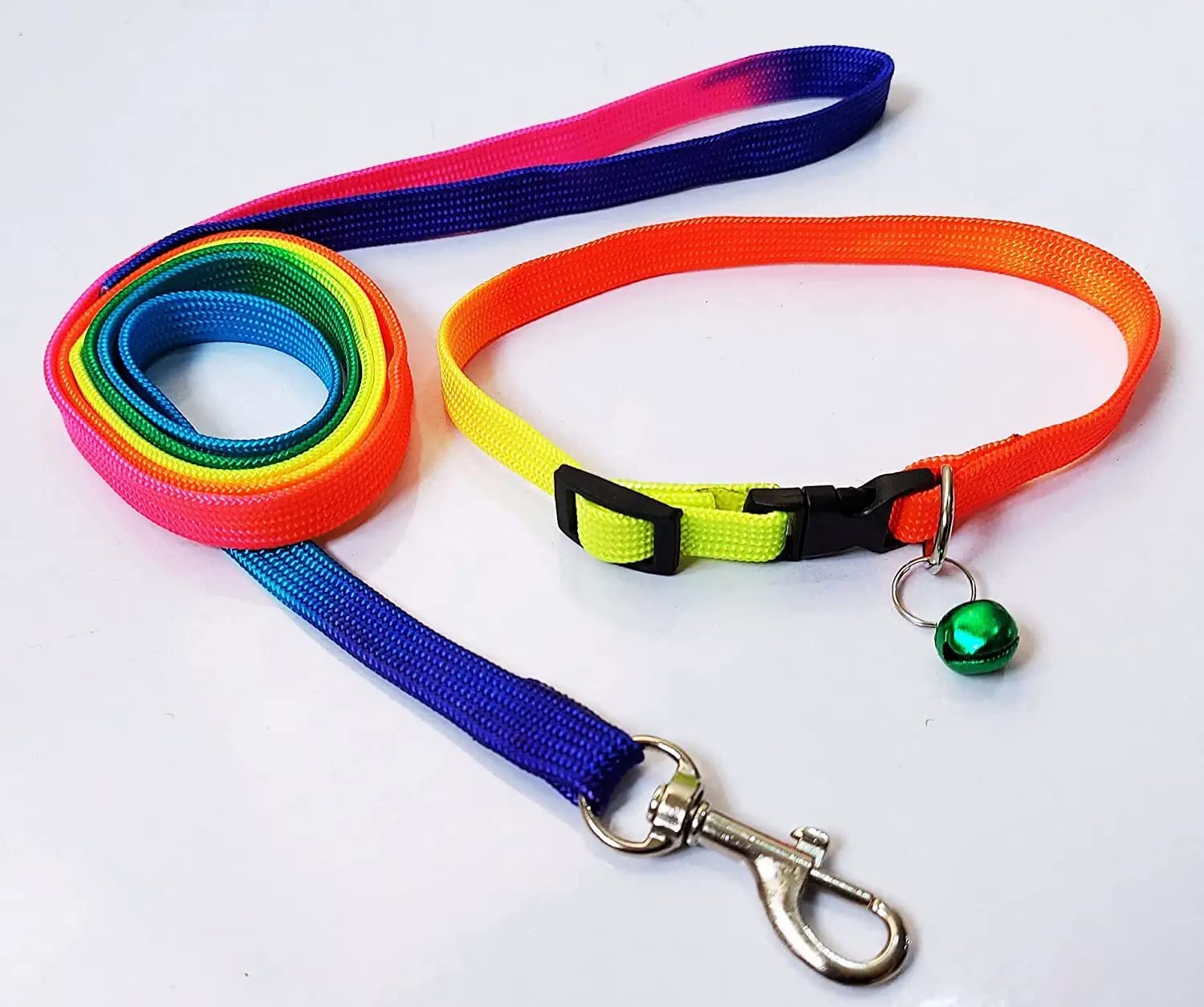Dog Trust Rainbow Dog Collar & Leash For Puppies, Xxsmall Dogs, Cat Collar With Bell (Adjustable Neck Size : 7-12Nch) Dog Head Collar (Colour May Vary),?30 cm,W_20 cm (B0BK4VLYLP) Amazon Price History, Amazon Price Tracker