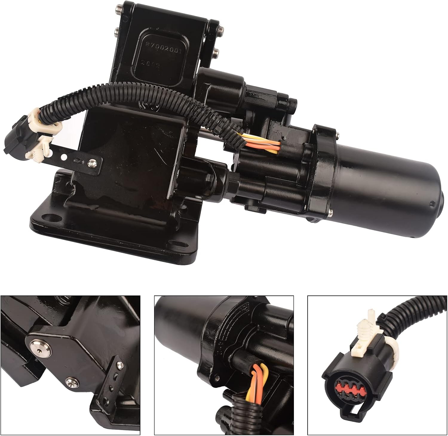 9L7Z16A506A Front Right Passenger Side Power Running Board Motor with Bracket for 2007-2014 Fo-rd Expedition Lincoln Navigator 119.0 Inch Wheelbase FSM1P6 747-900 AKWH