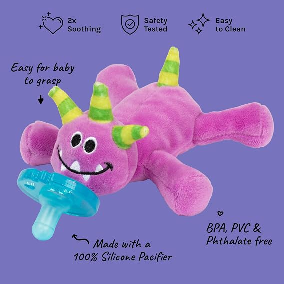 WubbaNub Infant Pacifier - Monster