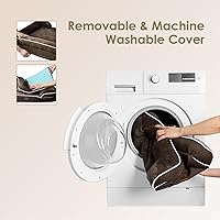 Vista 231 de EHEYCIGA - Cama ortopédica para perro grande, impermeable, de espuma viscoelástica y espuma tipo caja de huevos, bordes elevados, antideslizante