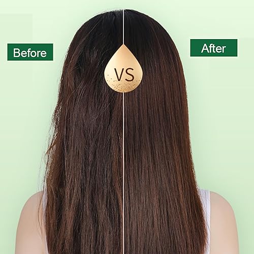 Miniatura 8 de Aethland Cepillo alisador de cabello, cepillo iónico mejorado para alisar el cabello con pantalla LED para peinar el cabello liso y liso, con