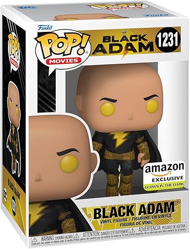 Miniatura 4 de Funko Películas Black Adam - Black Adam Flying con capa (brillante), exclusivo de Tienda, multicolor, 65031