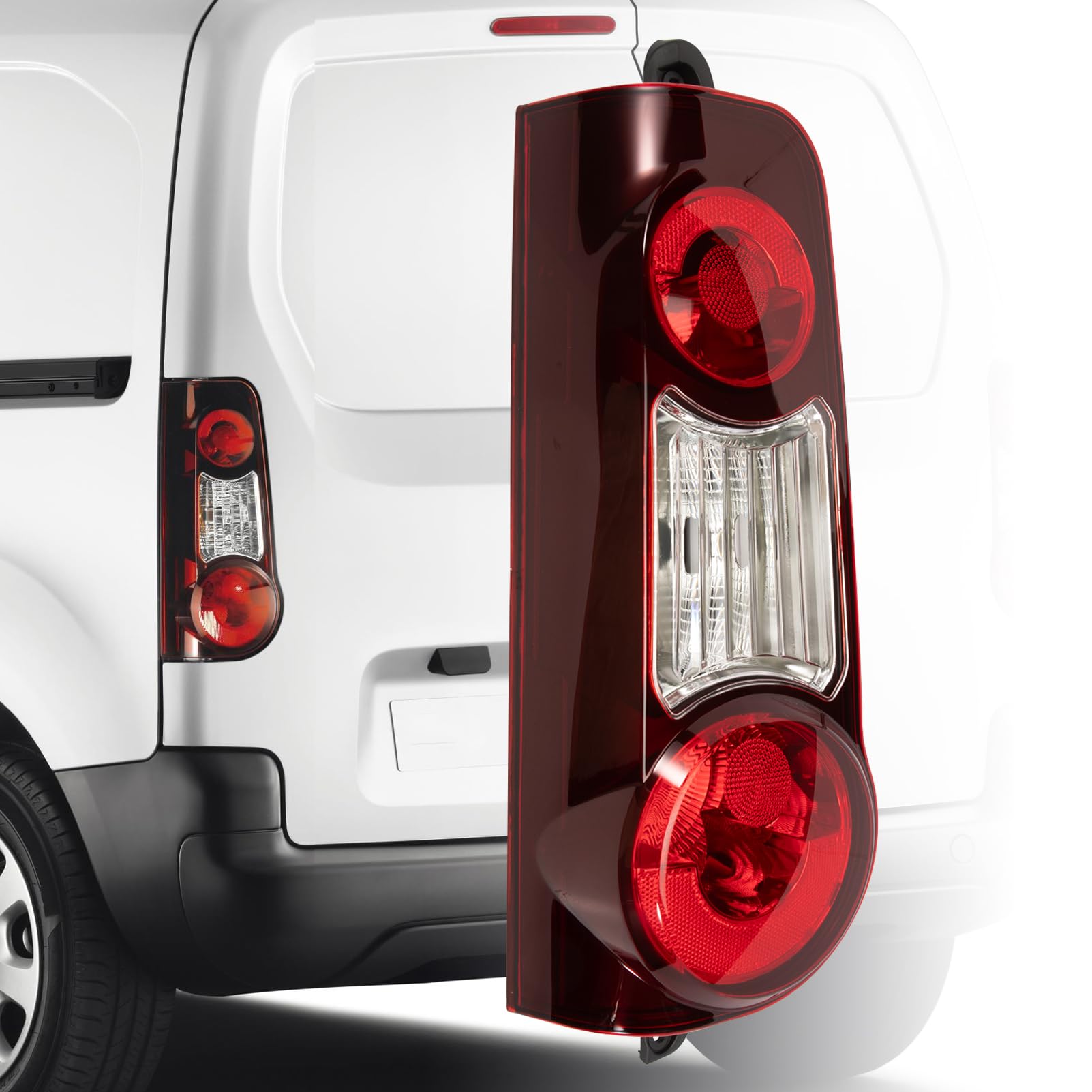 Feu arrière Gauche Pour Citroën Berlingo Mk2 Van Peugeot Partner 2012-2019 Feux arriere 9677205580 Feu arriere Côté conducteur