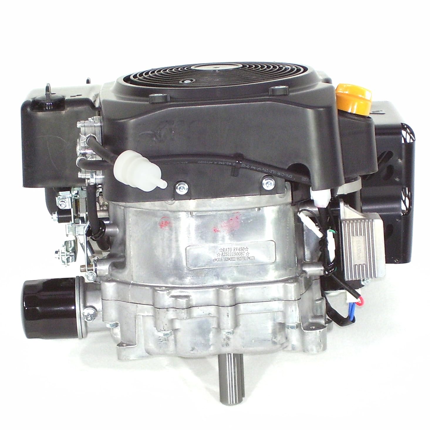 Benzinmotor 449ccm Rasentraktor Aufsitzmäher E-Start 13,6 PS vertikale Welle Motor 01973 AWZ