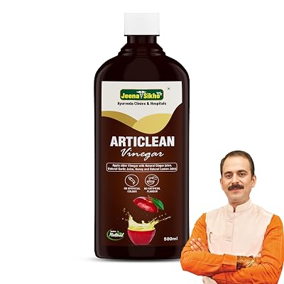 Jeena Sikho Articlean Vinegar Organic Apple Cider With The Mother | Helps With Weight Loss, Gut Health, Immunity & Detox