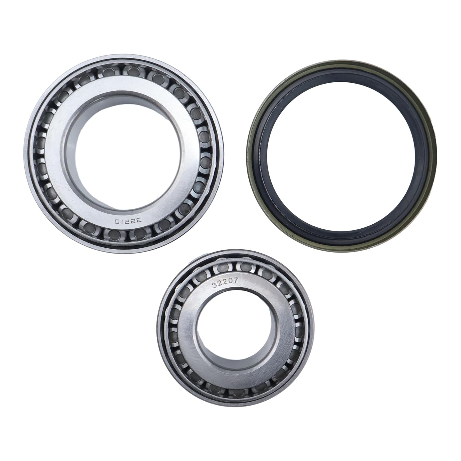 JEENDA 2X Repair Kit Front Wheel Hub Bearing + Oil Seal Compatible with Isuzu NRR NQR NPR-HD 95-24 Replaces 8981712540 9000931720 8942481171