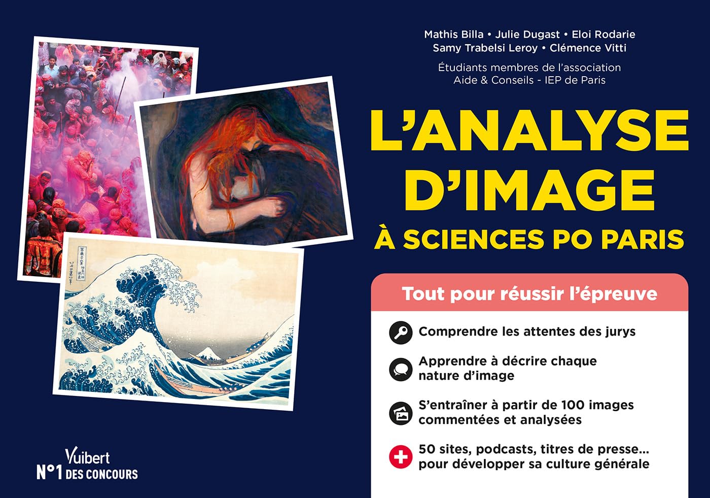 L’analyse d’image à Sciences Po Paris: Conseils et entraînement intensif - 100 images commentées et analysées
