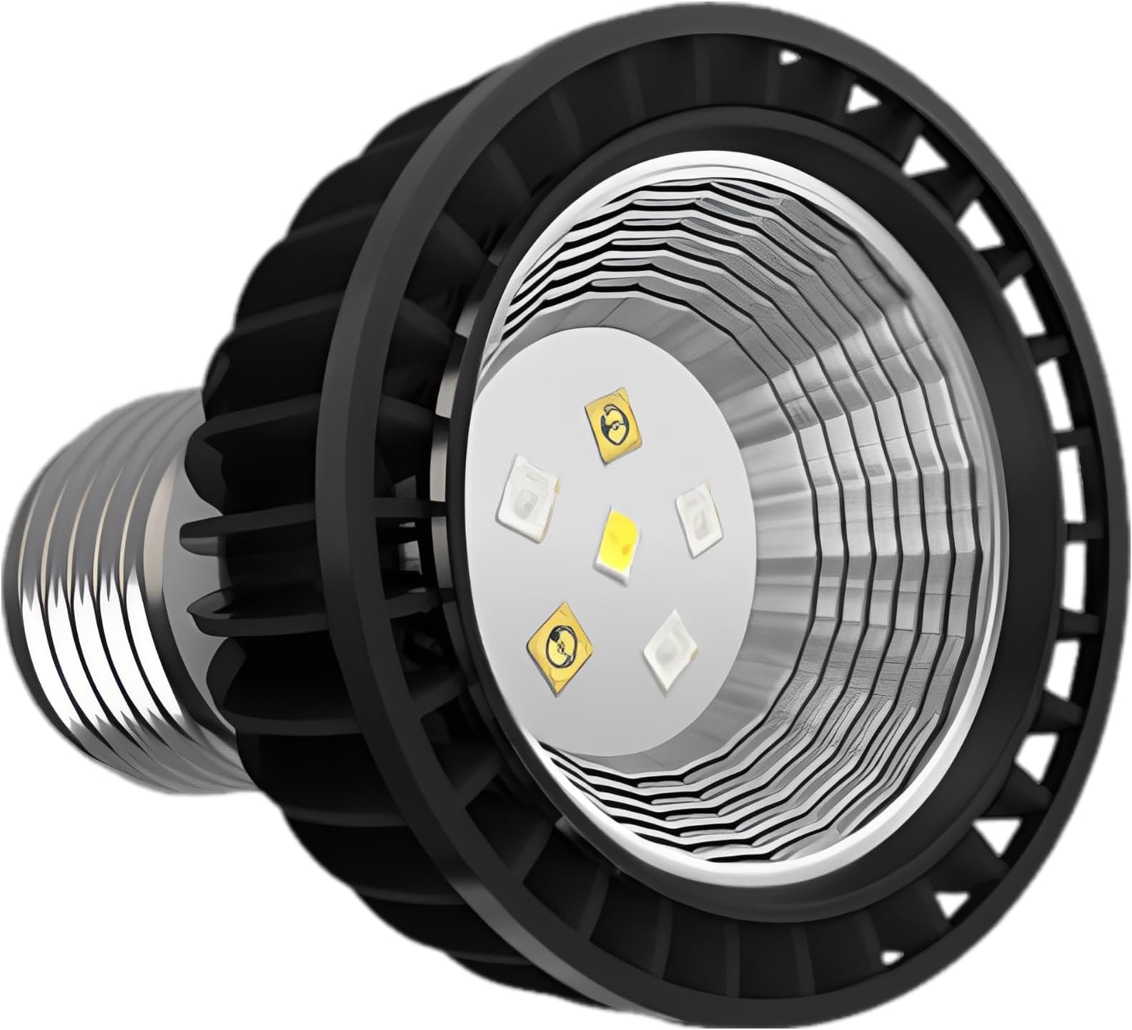 Uvb 5.0 Reptile Light Bulb, 3W Full Spectrum Uva Uvb Light, E27 Base, Aluminum Shell, Promotes Vitamin D3 Synthesis, Low Power Consumption, 2.8 X 2.4 X 2.4 In