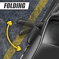 Vista 6 de Auto Dynasty Espejo de señal de giro LED con calefacción eléctrica del lado del conductor izquierdo con luz de charco compatible con Ford F-150