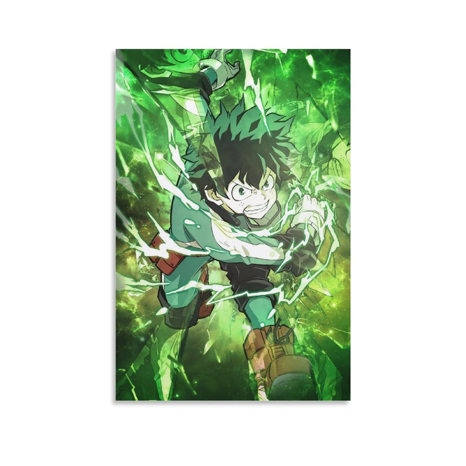 Amazon｜僕のヒーローアカデミアみどりやいずくアニメキャンバスアート