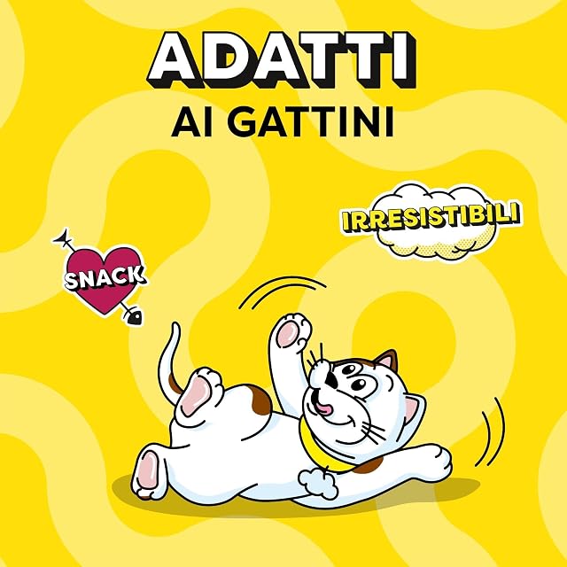 Foto 5 de 8 de Catisfactions Snack para Gato, Formato de Reserva 700 g con Sabor a Queso, 2 Tubos Maxi de 350 g Cada uno