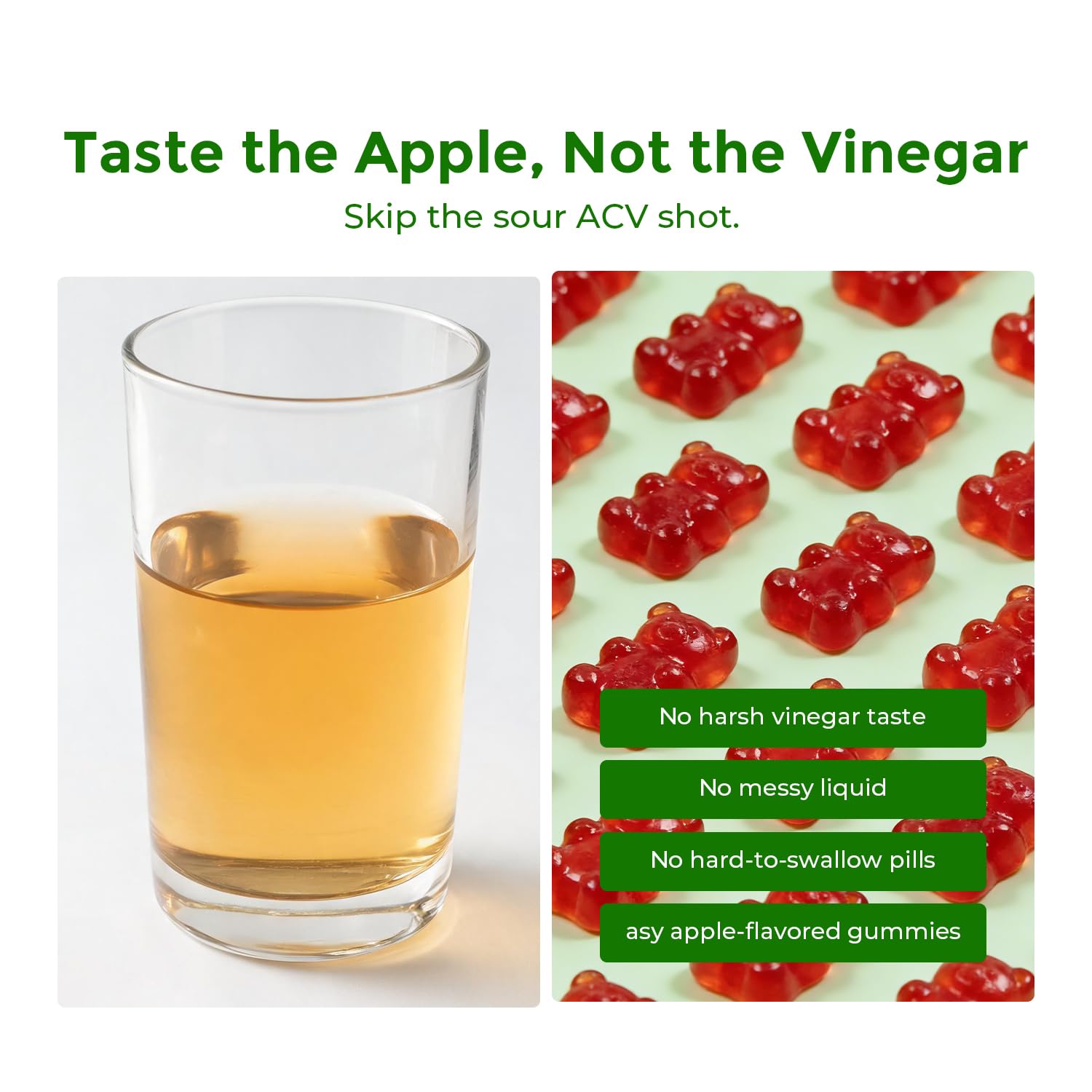 NEWELLME Sugar-Free Apple Cider Vinegar Gummies with B12,30 Counts — Amazon image 7