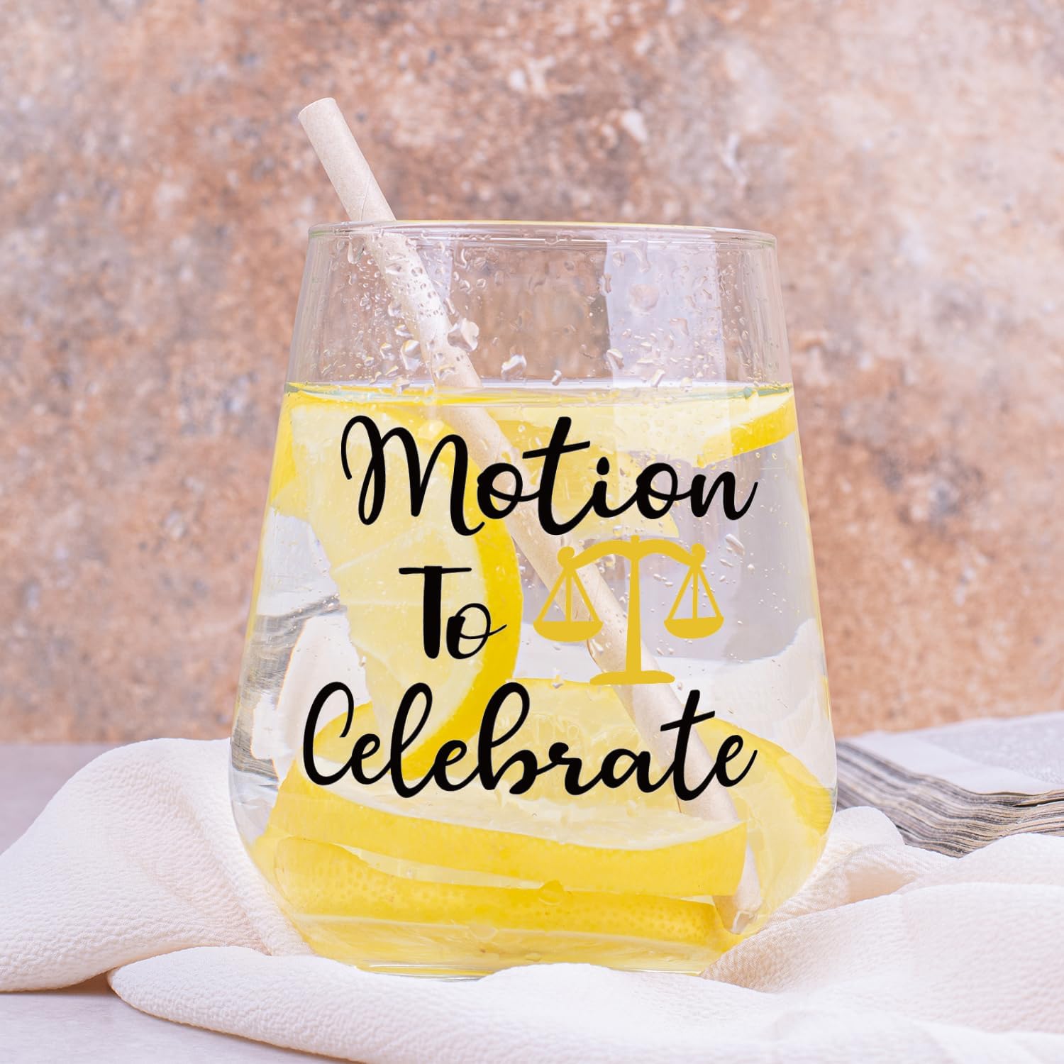 Fatbaby Lawyer Gifts For Women, Motion to Celebrate Wine Glass, Funny Wine Glass For Law School Students Attorney Judge Christmas Mother’s Day Birthday Gifts 15 OZ Stemless - Image 6
