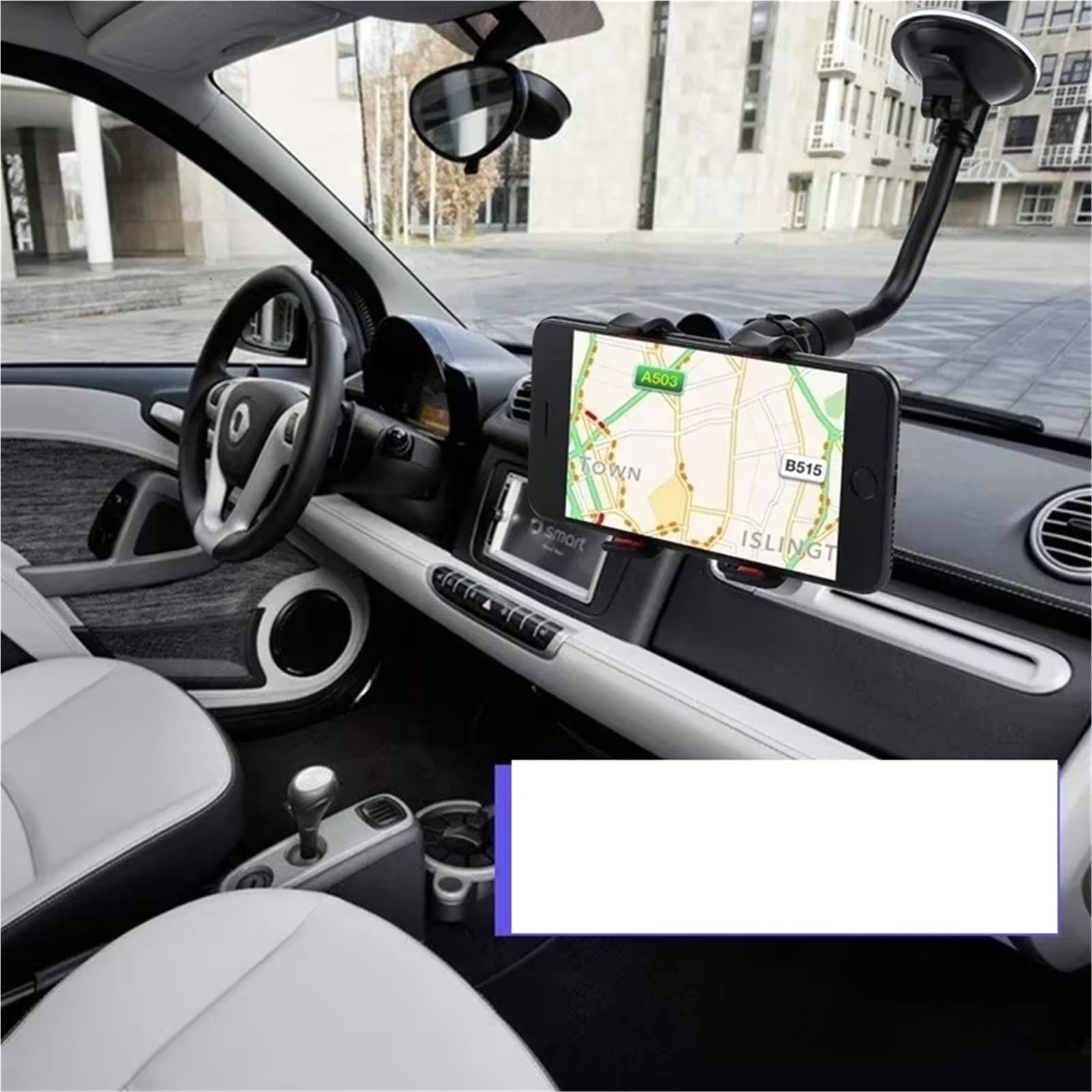 Per Samsung Universale Clip 360 Ruotare Ventosa Auto Telefono Supporto Flessibile Supporto Cellulare Auto Telefono Culla Supporto Telefono Auto