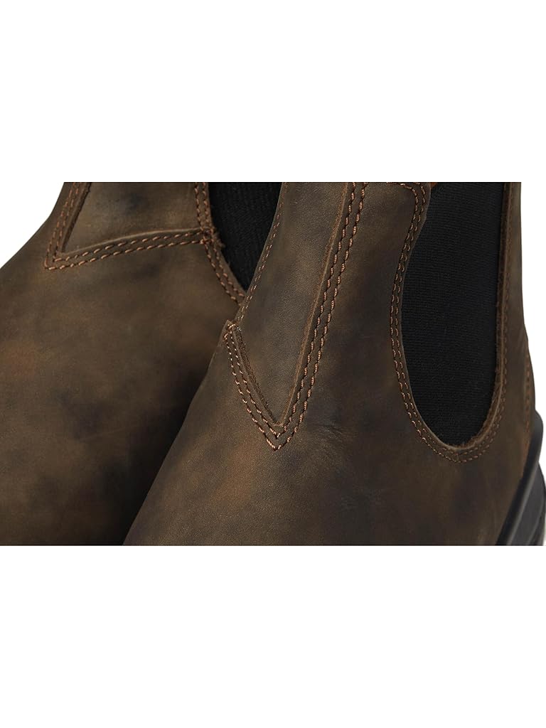Brown Blundstone Lug Chelsea Boots
