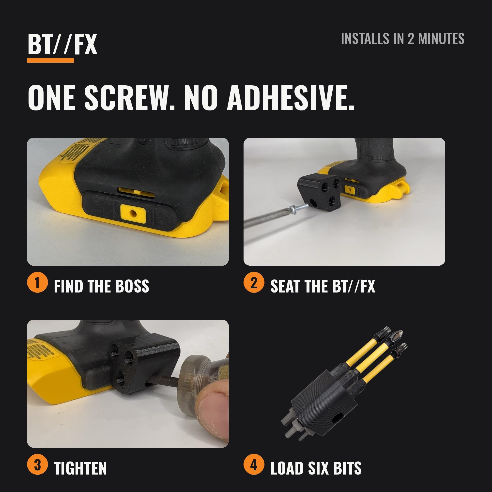 Drill Bit Holder - DeWalt & Craftsman 2 Pack -6