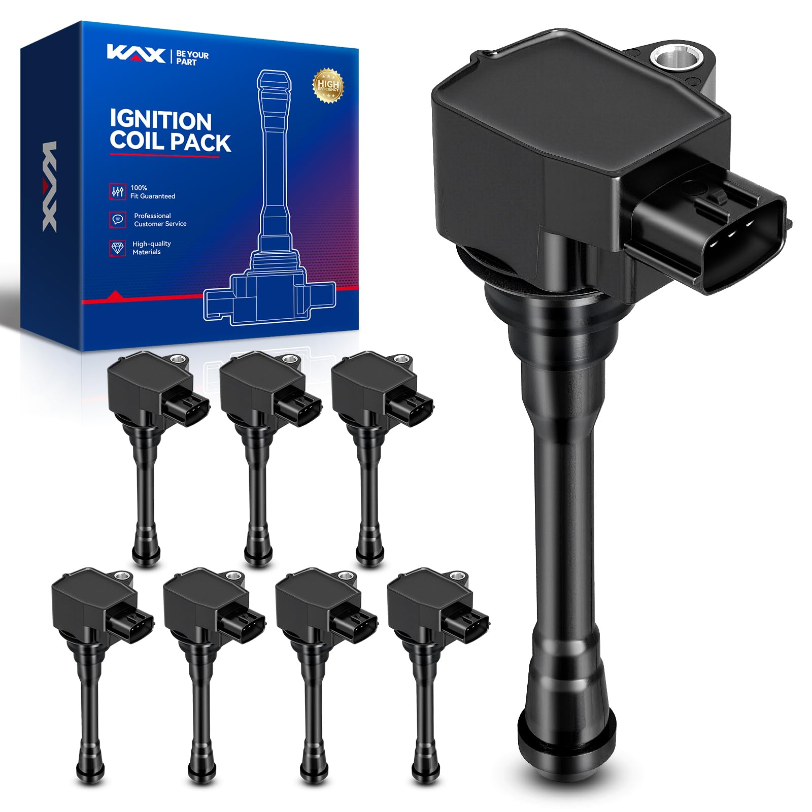 KAX 8 Ignition Coils for Nissan TITAN 2017-2024