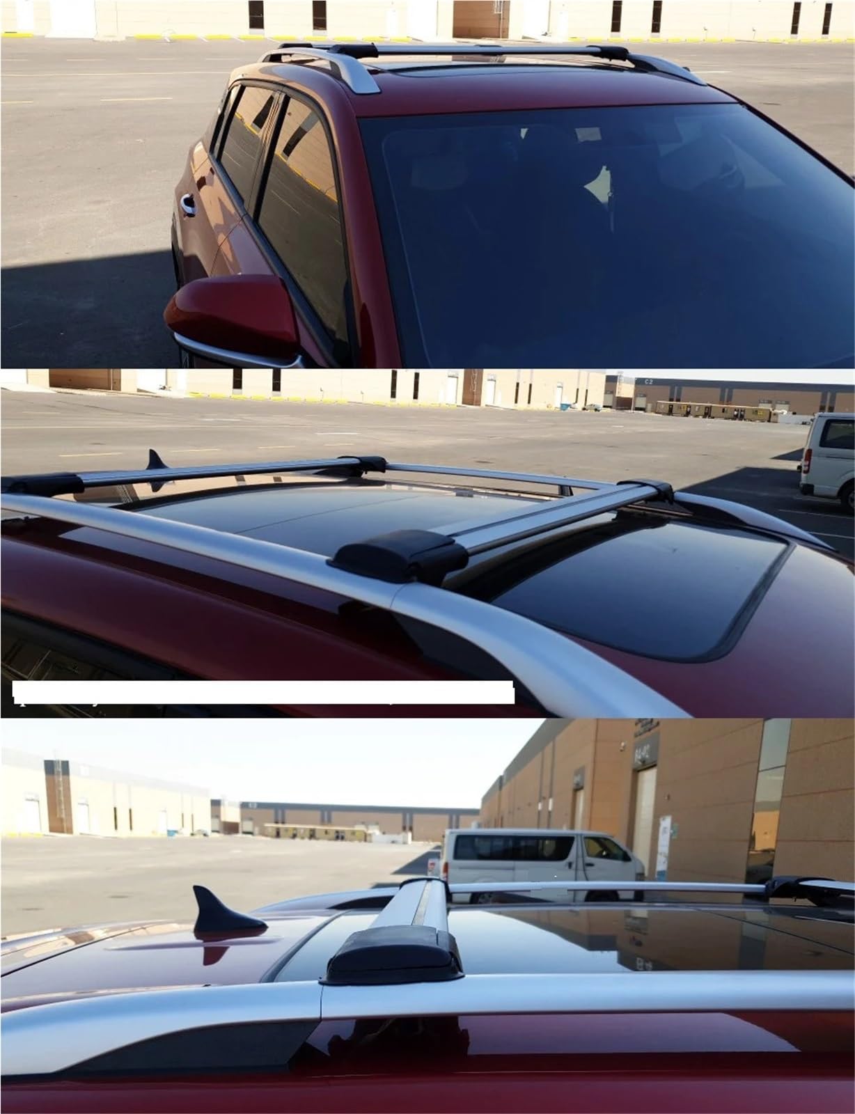 Bagażnik dachowy Uniwersalny bagażnik dachowy, para 86 cm, pasuje do RAV4 XA30 i Toyoty LC100