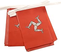 Vista 84 de Guatemala 19.7 ft BUNTING Flag 20 banderas 9'' x 6'' - Banderas de cuerda guatemalteca 5.9 x 8.3 in - AZ FLAG