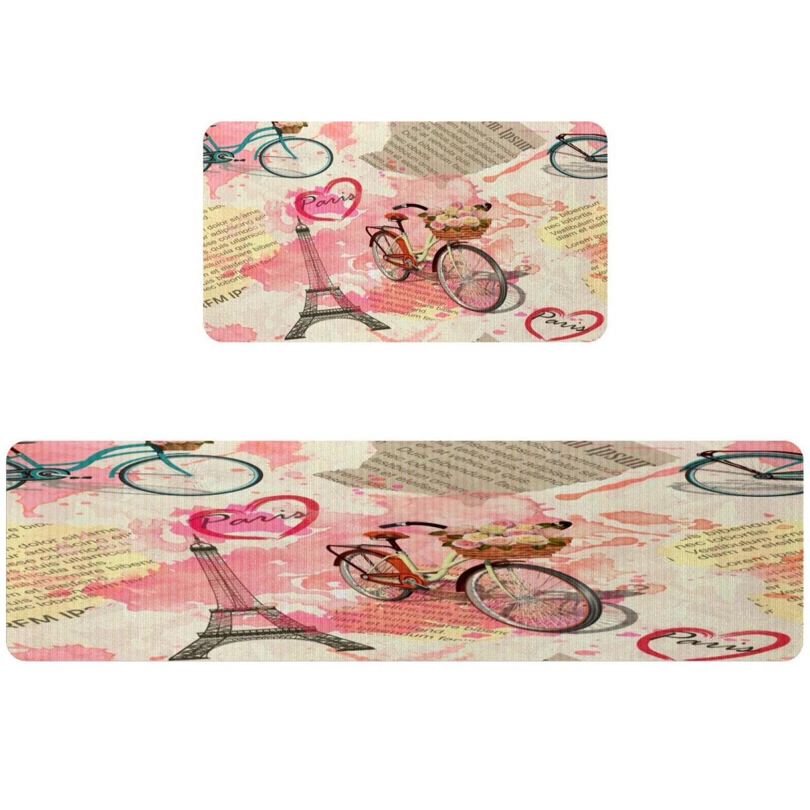 Alfombrillas de cocina antideslizantes VAPOKF lavables y absorbentes 1