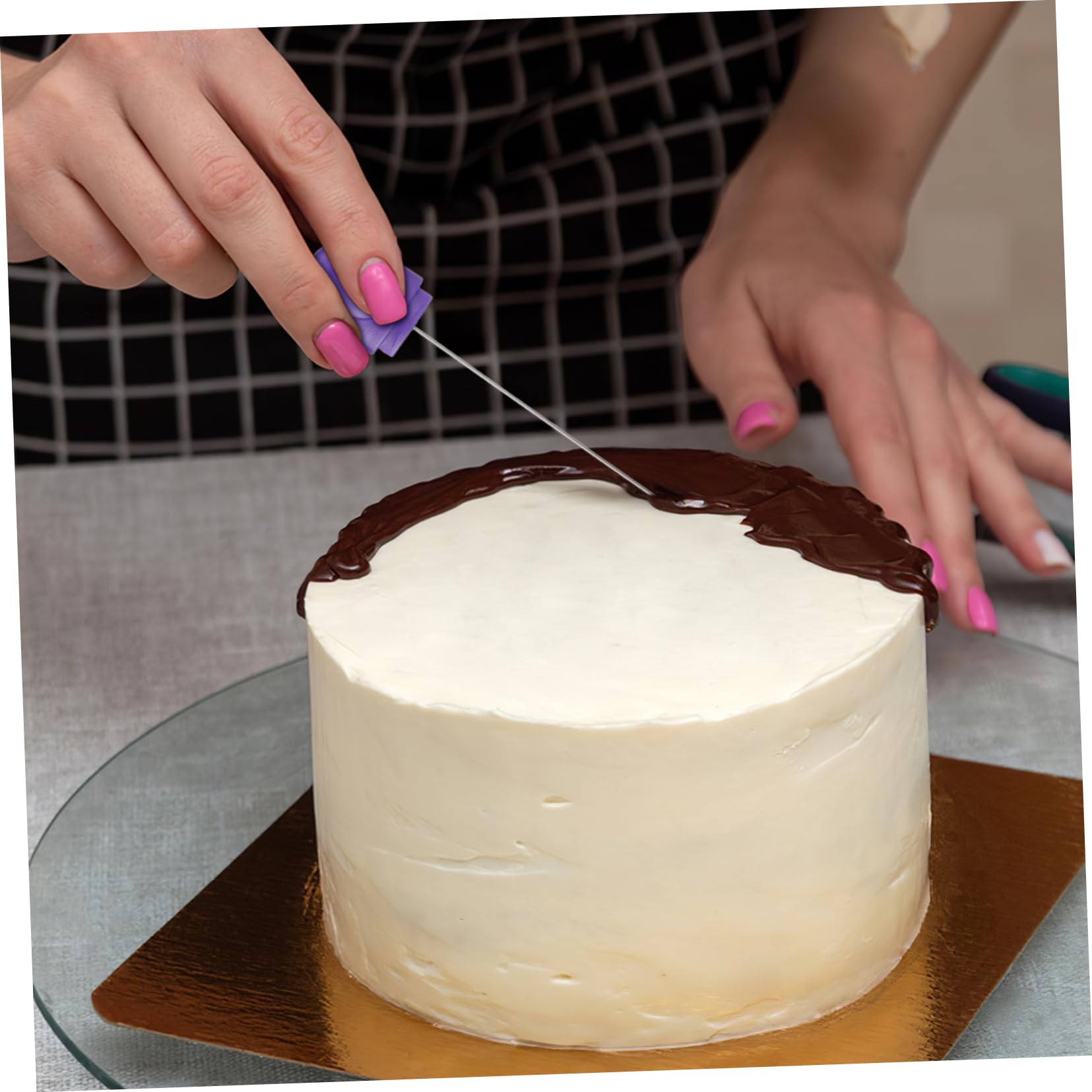 4 Pièces broche de test de cuisson Aiguille de test de cuisson Pique à gâteau en acier inoxydable ustensiles pour faire du pain testeur de gâteau de cuisson Métal