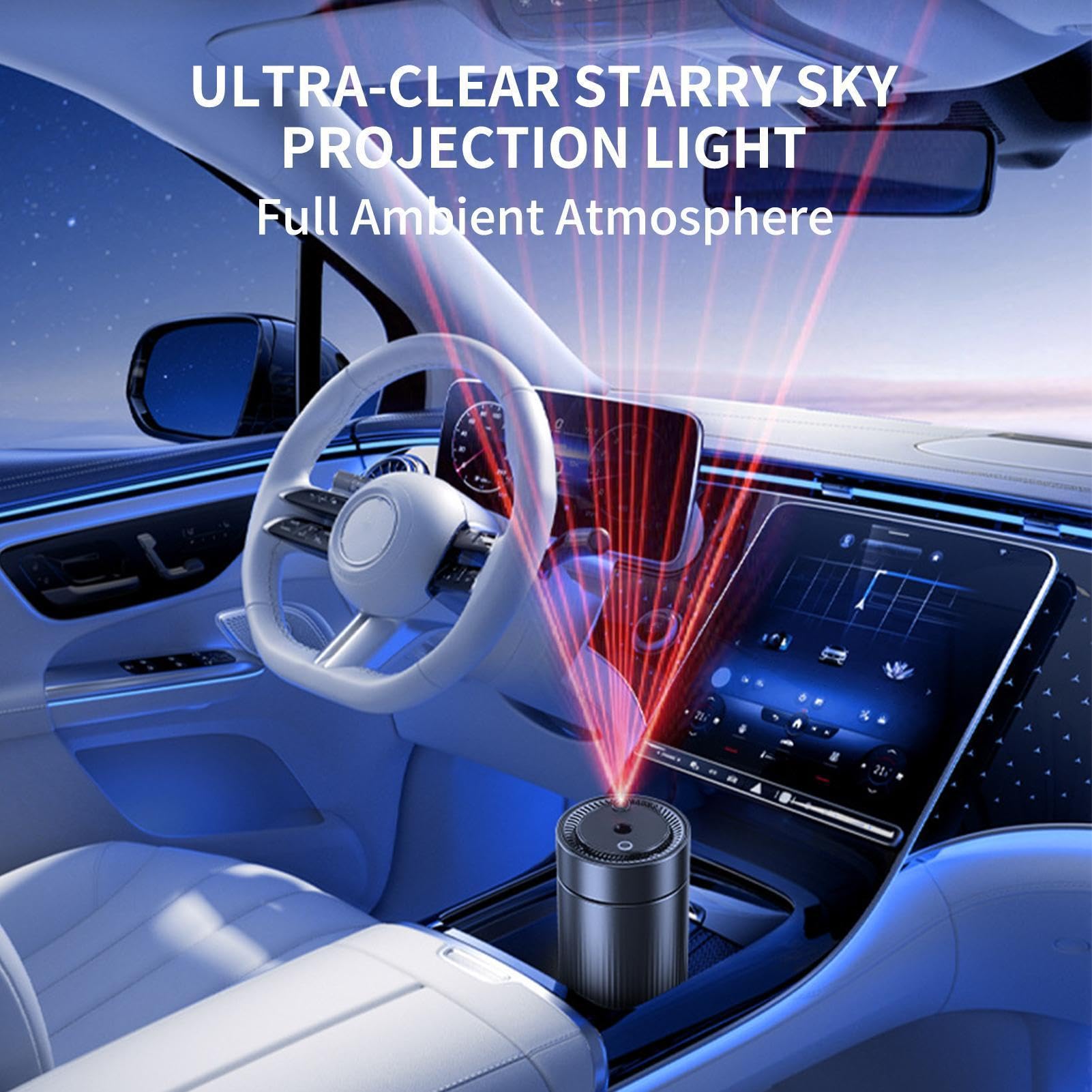 Diffusori per Auto con Aromaterapia e Aromi Di Lunga Durata, Intelligente e