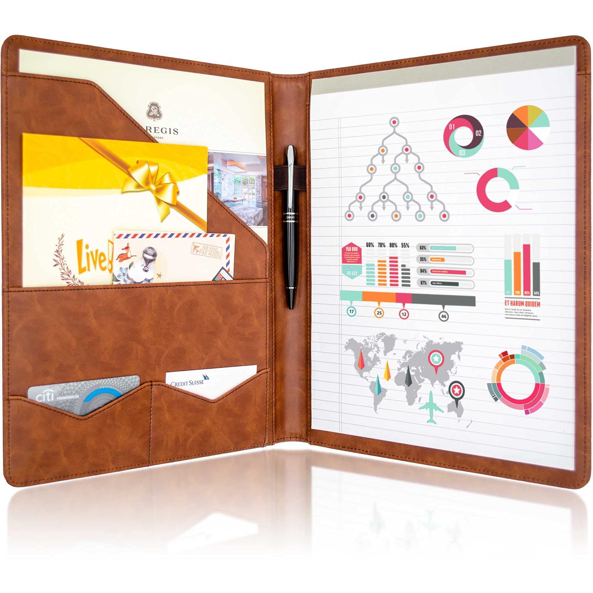 Buy Stylio Padfolio/Resume Portfolio Folder Interview/Legal Document