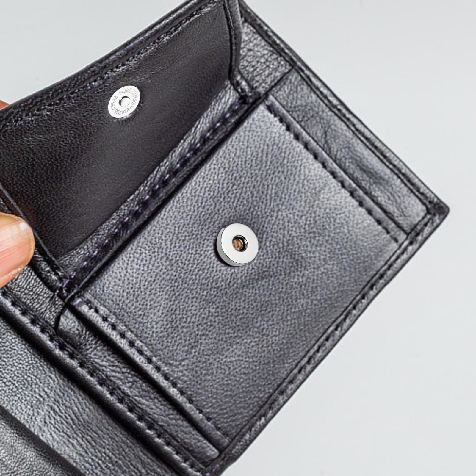 JUKOTA Magnetknöpfe 24 Stück - Magnetverschlüsse Für Taschen & Kleidung