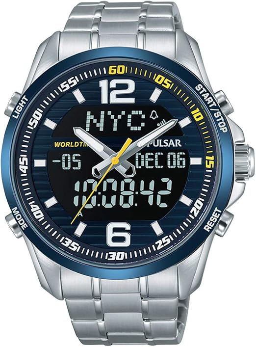 pulsar titanium chronograph