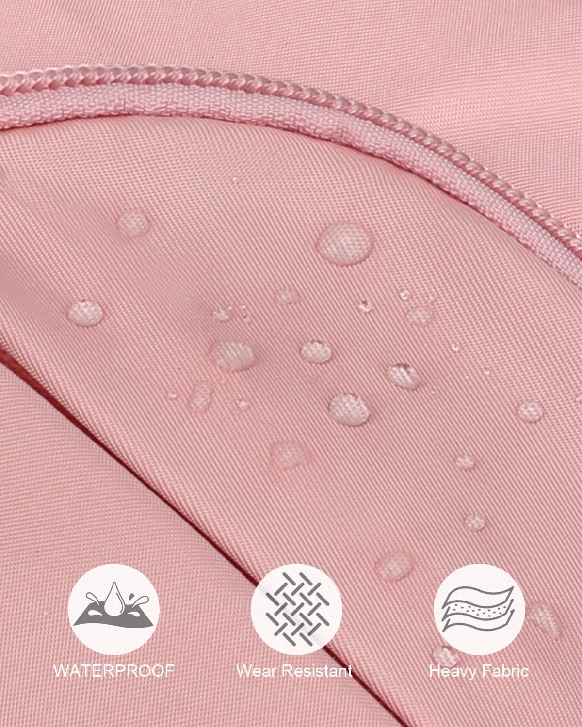 Crossbody Bags for Women Man Waterproof Sling Bag Backpack Trendy Casual Cross Body Bag with Convertible Shoulder Strap Chest Bag for Camping Hiking Travel Essentials (Pink, Medium) - Image 5