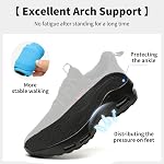 Running Shoes for Women Walking Shoes Womens Athletic Casual Cushioning Ladies Air Cushion Sneakers Nursing Work Tennis Workout Gym Jogging Breathable Mesh Non Slip Comfortable Lightweight Sport