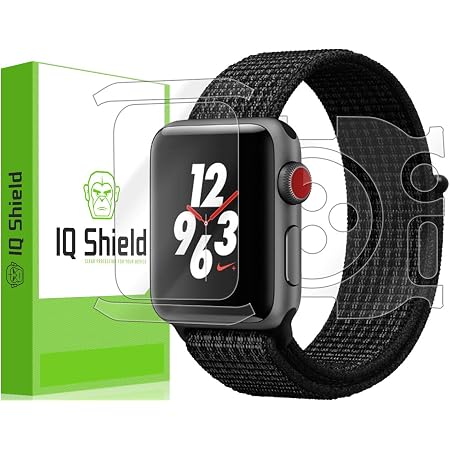 IQ Shield Full Body Skin Compatible with Apple Watch Nike+ (42mm) +  LiQuidSkin Clear (Full Coverage) Screen Protector HD and Anti-Bubble Film :  Cell Phones \u0026 Accessories