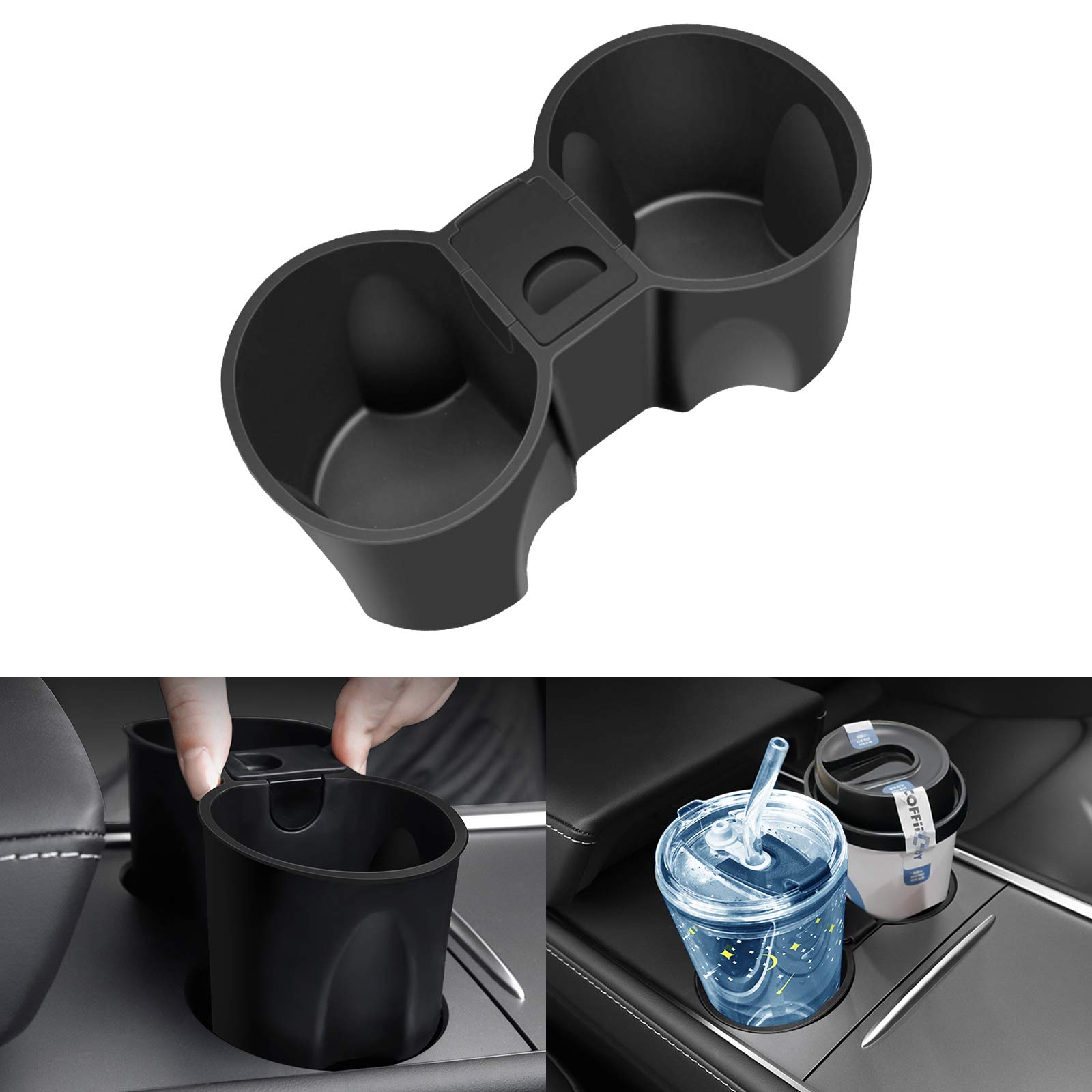 Buy KIKIMO 2021 Tesla Model 3/Y Cup Holder,Tesla Model 3/Y Accessories