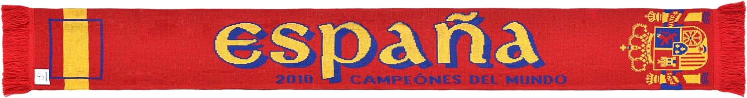 Euroscarves Spain Espana Soccer Knit Scarf
