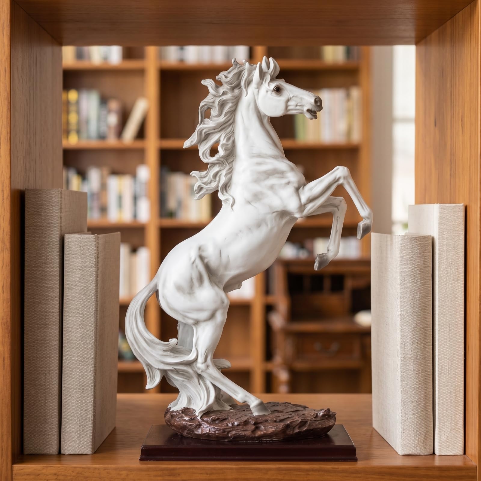 Qianly Figurine Base Rocheuse |, dressé, Décoratif, pr Entrée,