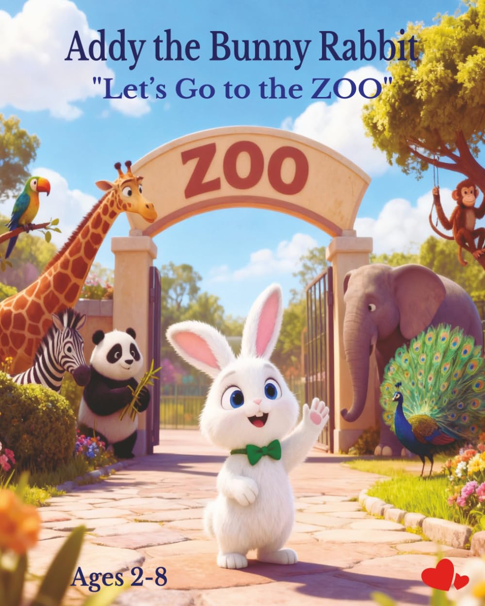 Addy the Bunny Rabbit: Let’s Go to the Zoo (Part of the Addy the Bunny Rabbit: Fun Adventure Series)
