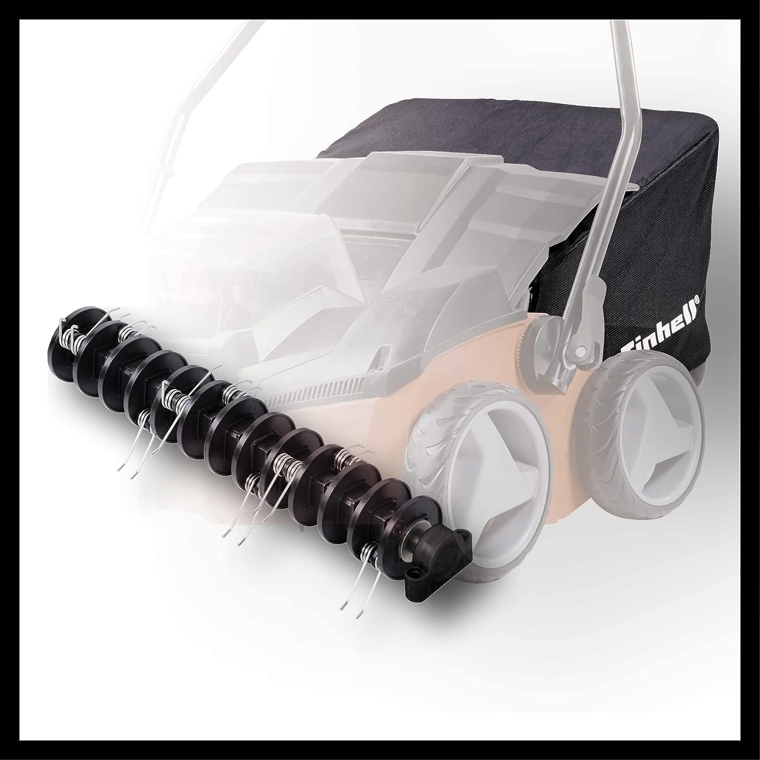 Einhell GE-SC 35/1 Li - Escarrificador Baterías sin Escobillas, 2x18 V (Ancho de Corte 35cm, hasta 400m² de jardín, sin batería) (Ref. 3420650)