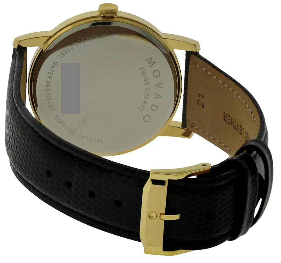 Amazon.co.jp: Movado メンズ 2100005 ミュージアムゴールド