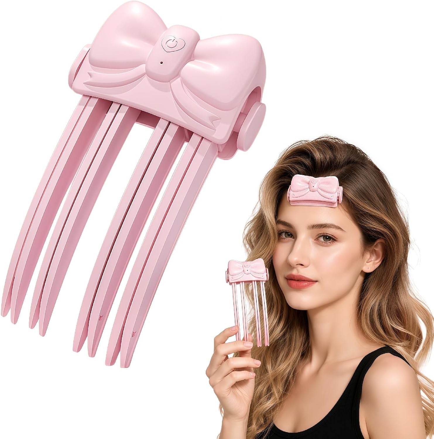 Cordless Heated Root Volumizer Clip for Fine & Thick Hair