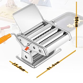 Amazon | Hanchen パスタマシン 手動 2-3mm/4-5mm/8-9mm 3種類太