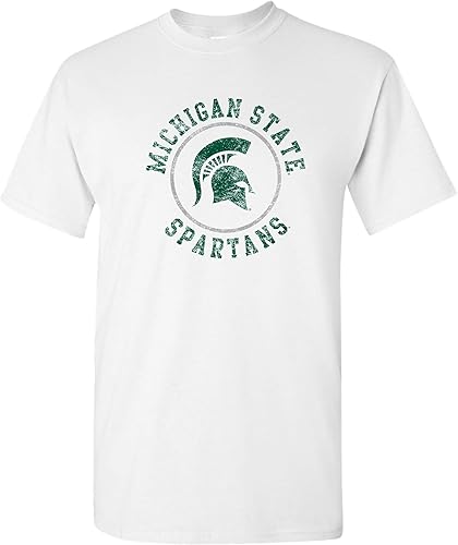 Miniatura 47 de UGP Campus Apparel AS04 - Camiseta con logotipo de círculo envejecido