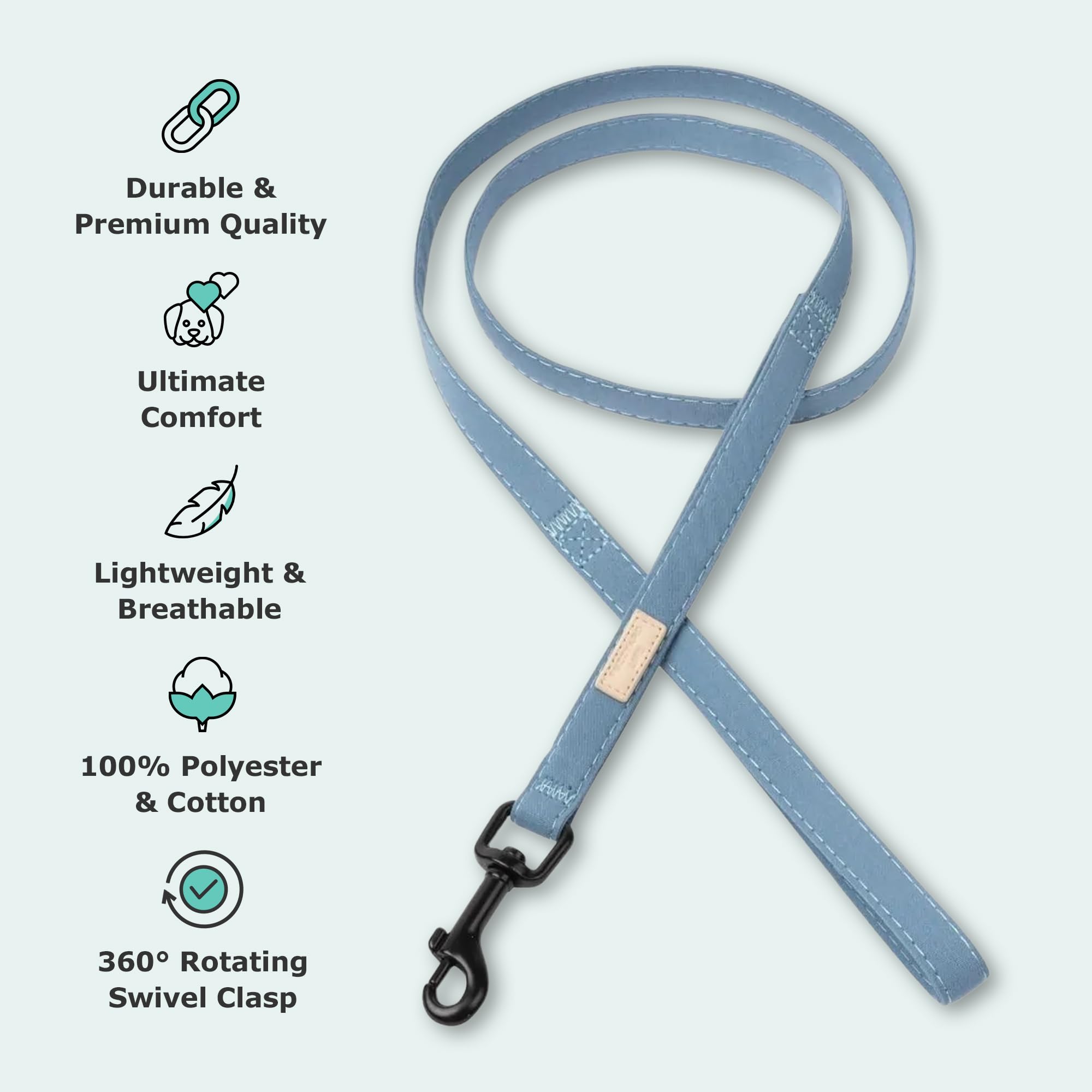 Top Performance Nylon Deluxe Classic Dog Grooming Loop, 18-Inch, 4-Pack