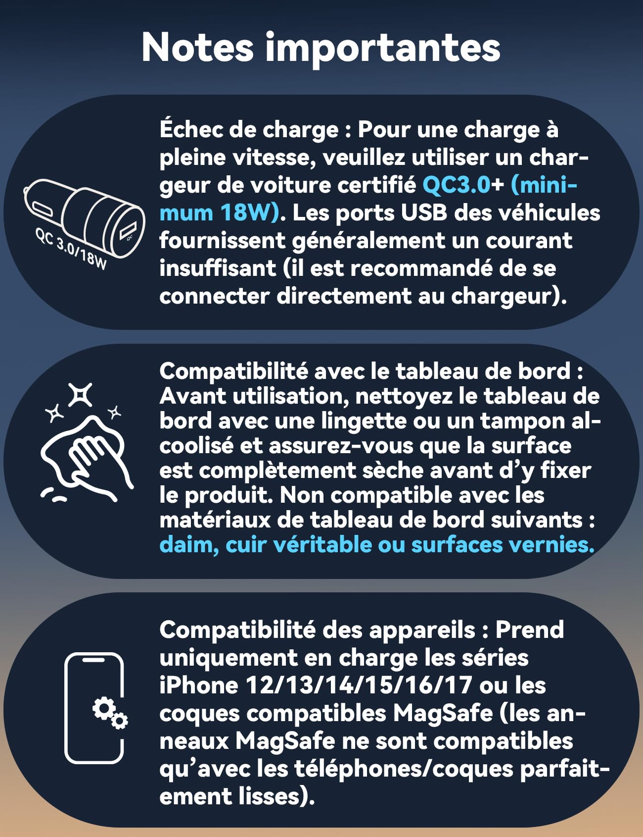 JOYROOM MagSafe Chargeur Voiture Tableau de Bord [Tout Métal & Pliable] Support Telephone Voiture Induction 15W, Chargeur Induction Voiture Magnetique pour iPhone 17 16 15 14 13 12 Air Pro Max Plus