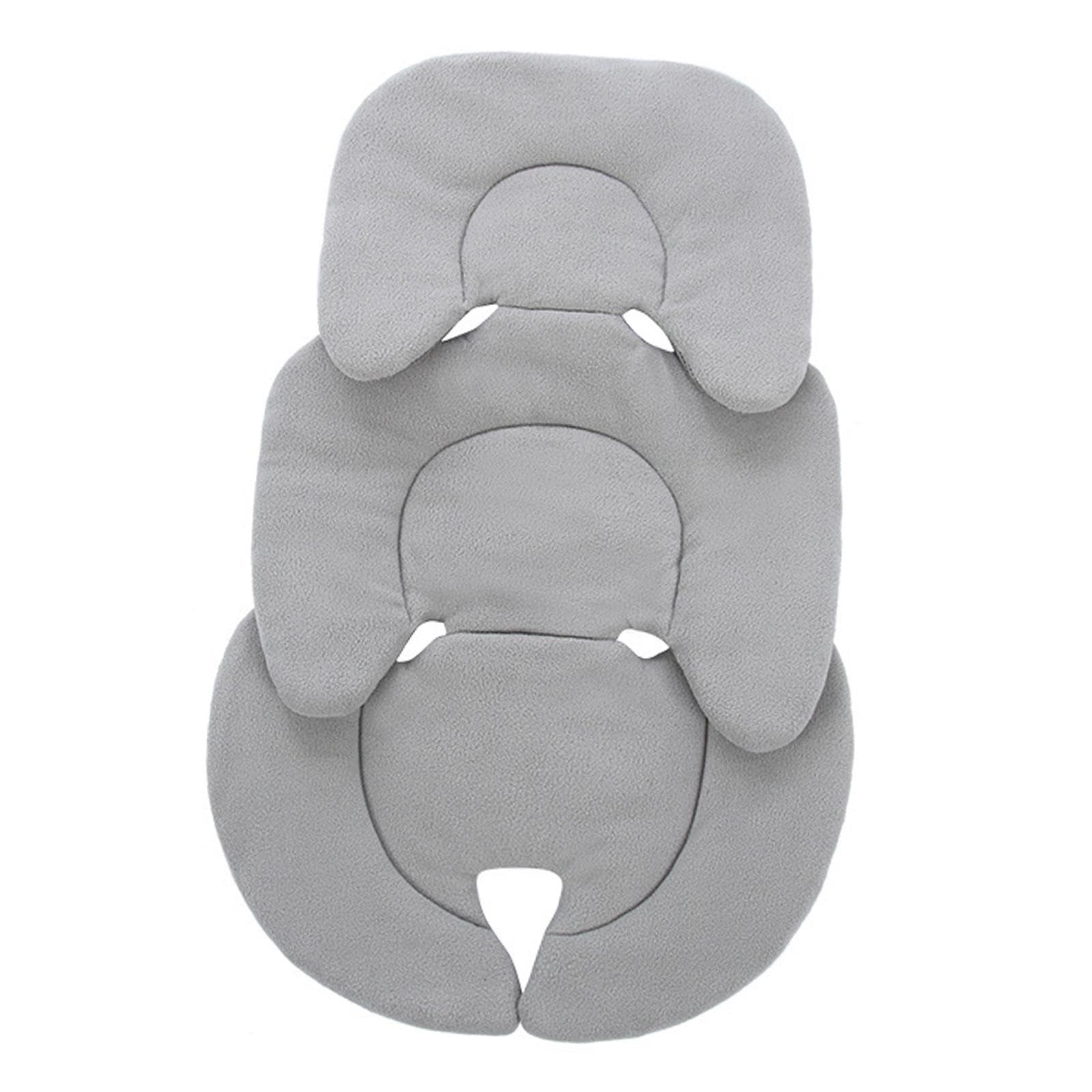 Almohadillas de Asiento Alfombrilla para Carrito Alfombrilla Gruesa para Cochecito de Bebé Alfombrilla Universal para Cochecito de Bebé Alfombrilla, Gris