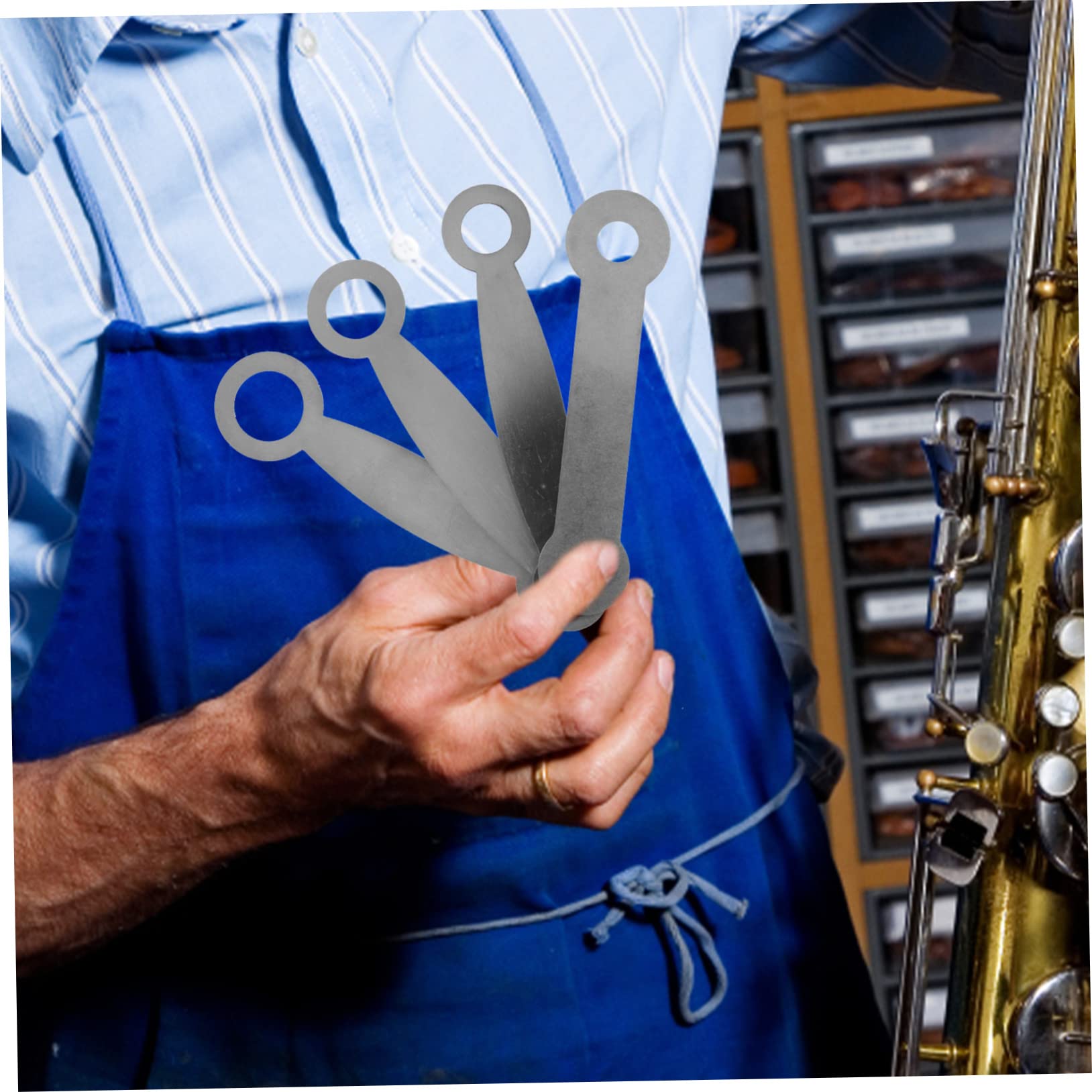 Abaodam Kit di Riparazione per Strumenti Fiato Strumenti Portatili per Sassofono Clarinetto Oboe Flauto e Piccolo Realizzati Materiali Resistenti per Uso lungo Termine