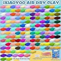 Vista 3 de Arcilla seca al aire para niños, kit de arcilla de modelado de 158 colores, juguetes de modelado DIY con herramientas para esculpir, juego de arte