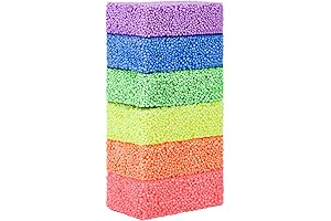 Multicolored Floam 6-Pack for Imaginative Play