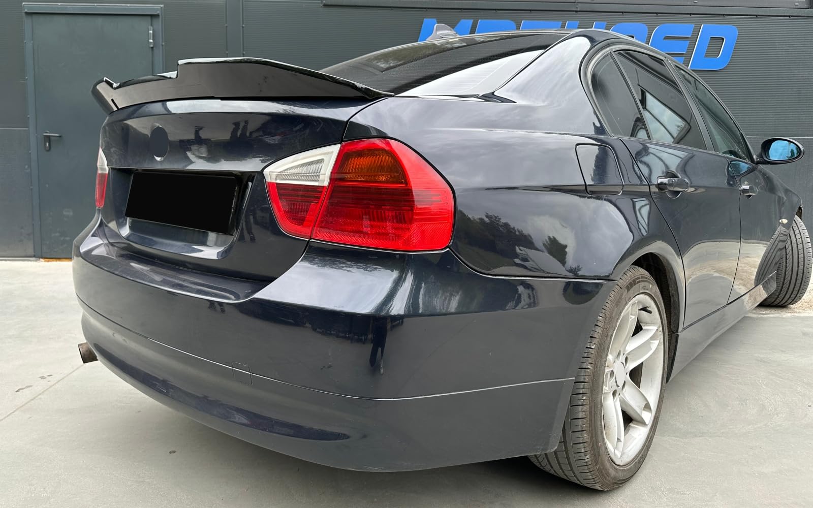 MpTuned E90 PSM Style Spoiler posteriore lucido nero per serie 3 2004-2013 berlina 4 porte 318i 320i 330i 340i m340i 318d 320d 330d 340D 340D