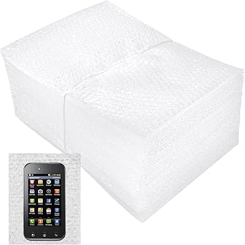 Bubble Pouches Wrap Bag 8x10 Inch, 30 Pcs Double Wall Thickening Shockproof Bubble Bags, Clear Transparent, Open-ended