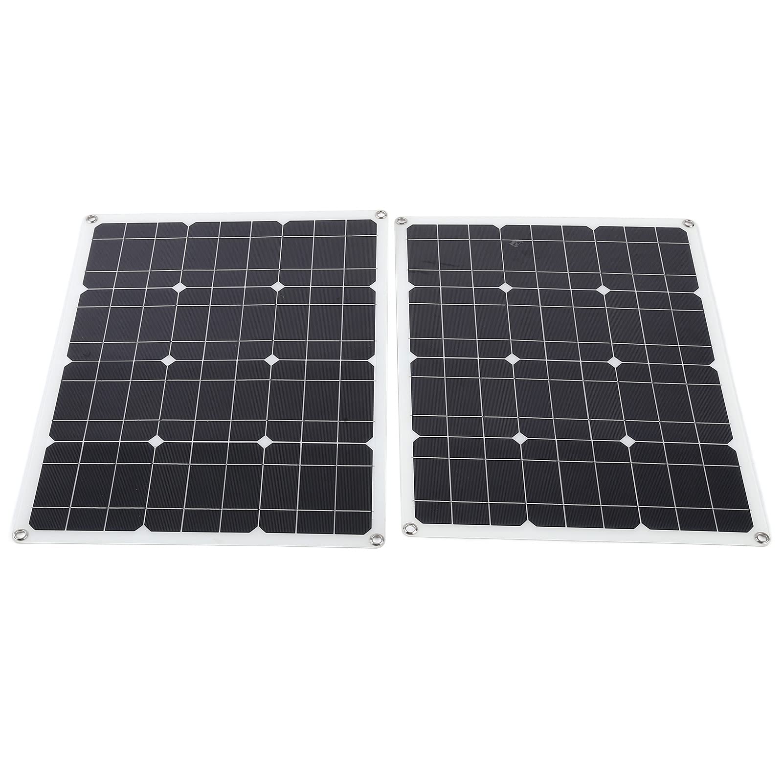 Pannello solare monocristallino Mtlavishness da 80 W con regolatore solare 60A Pannello fotovoltaico ad alta efficienza per barca